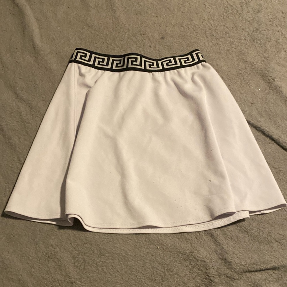 Rainbow Clothes white skirt Size M